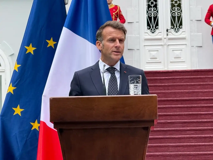 Makron: Francuska će nastaviti da podržava Crnu Goru u završnoj fazi procesa pristupanja EU (ažurirano)