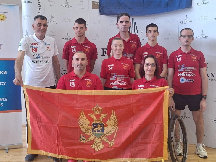Crnogorski stonoteniseri na Balkanskom prvenstvu u Vrnjačkoj Banji