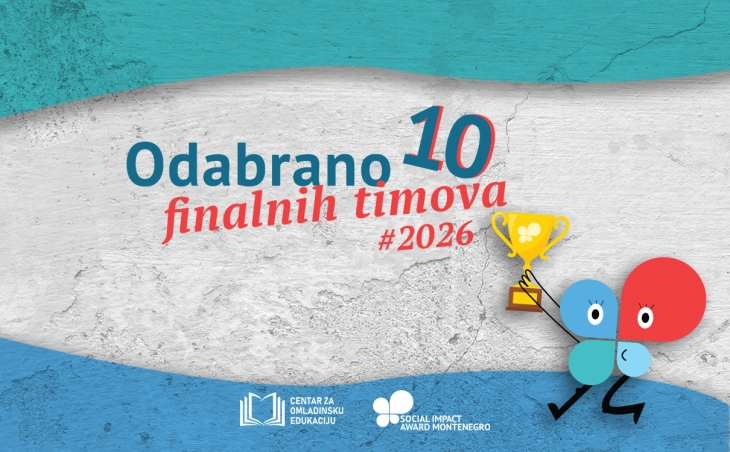 Ten finalist teams selected for the SIA competition in Montenegro