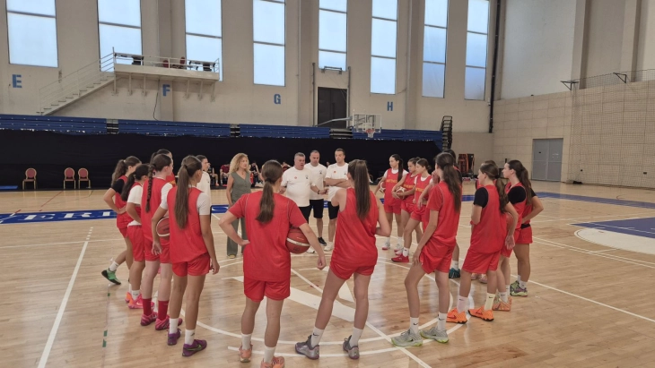Juniorke počele pripreme za Eurobasket A divizije