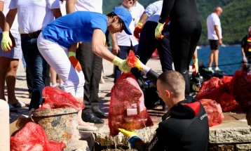 Uspješno realizovana velika akcija podvodnog čišćenja Bokokotorskog zaliva