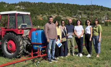 Dodijeljena prva oznaka tehničke ispravnosti uređaja za upotrebu pesticida u Crnoj Gori